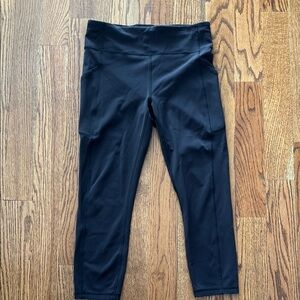 Lululemon Black Invigorate leggings size 10